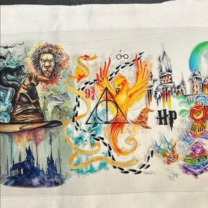 Harry Potter Watercolor Cup Decal